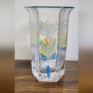 Swedish SEA Handmade Glass Vase